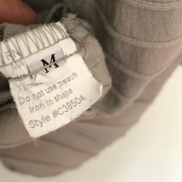 Fenini Linen and Ribbed Cotton Shirt/Jacket - Medium - Picture 9 of 16